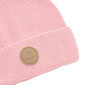 Шапка Peppihat "Knot merino blossom pink", розовая